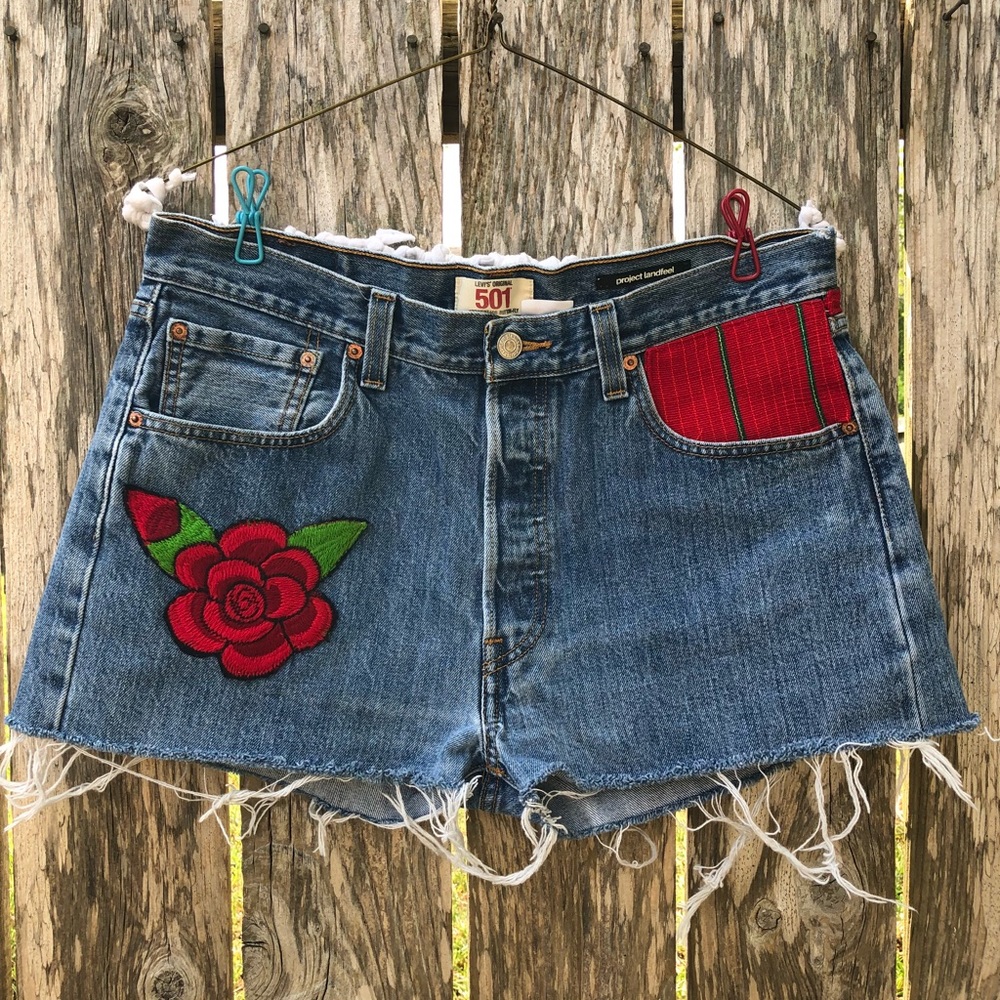 Upcycled Levi´s Shorts